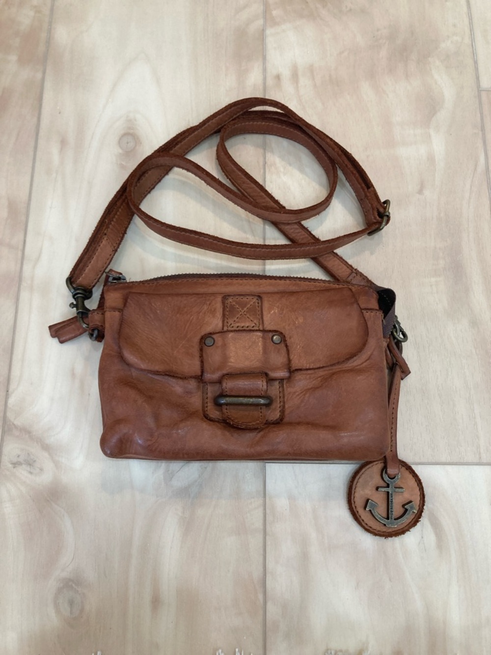 The Harbour 2nd Luna leather crossbody belt bag